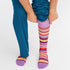 Stripes Purple - Medical Compression Socks